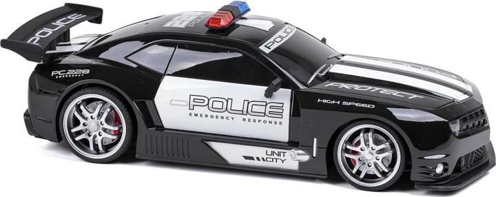 Immagine prodotto Tec-Toy Auto Polizia Inseguimento Nero, 1:12