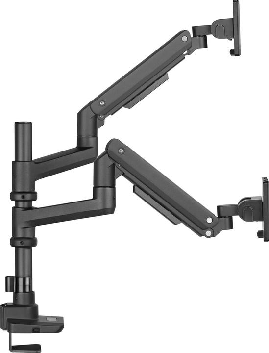 Produktbild Wiltec Zweifach Monitorhalterung Schreibtisch bis 20kg Monitorhalter VESA