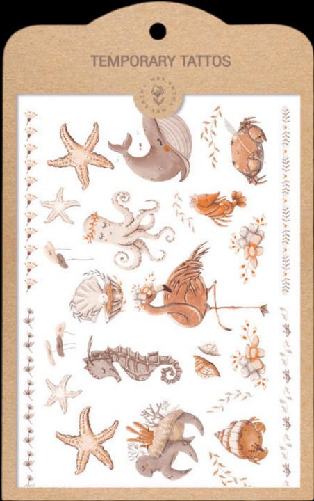 Actual product image Mrs. Ertha Mrs Ertha - Children's tattoos flamingo