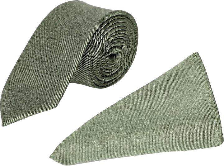 Burton Krawatte und Einstecktuch Set
