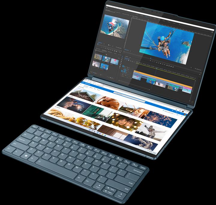 Produktbild Lenovo Yoga Book 9 (13.30", Intel Core i7-1355U, 16 GB, 1000 GB, CH)
