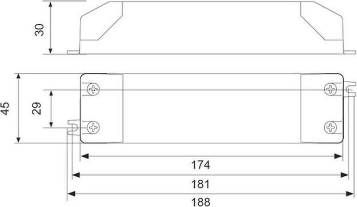 Produktbild Self Electronics SLT60-12VLG-E LED-Treiber Kons