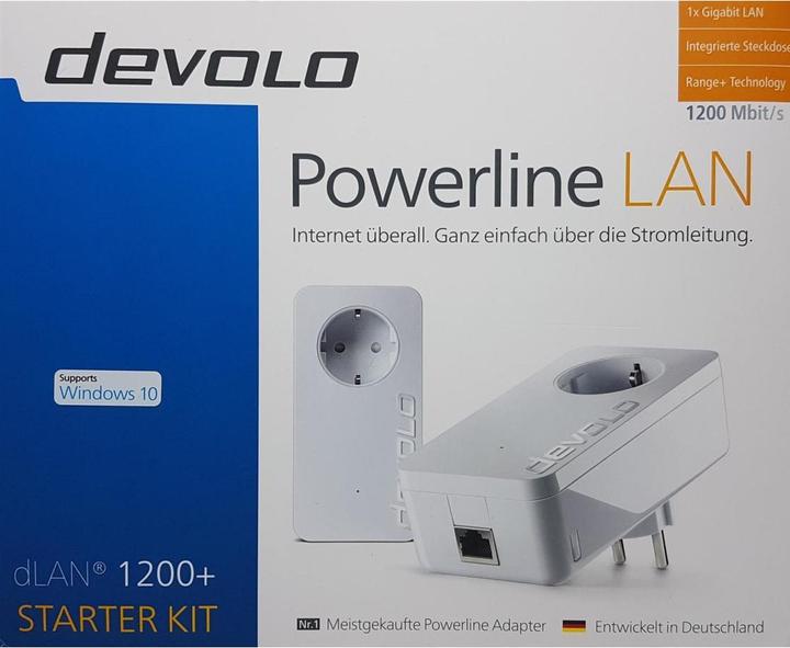 Produktbild Devolo dLAN 1200+ Starter Kit (1200 Mbit/s)