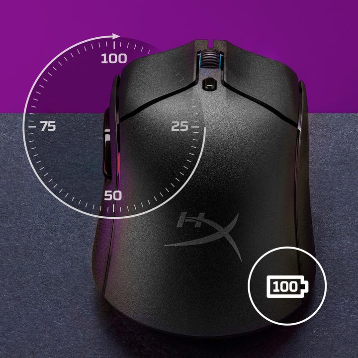Immagine prodotto HyperX Pulsefire Haste 2 (Senza fili, Cablato)