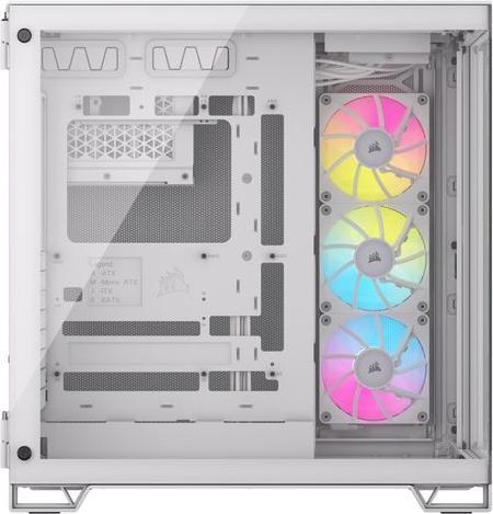 Actual product image Corsair Case iCUE 6500X RGB Midi TG white (ATX, Mini-ITX, mATX)