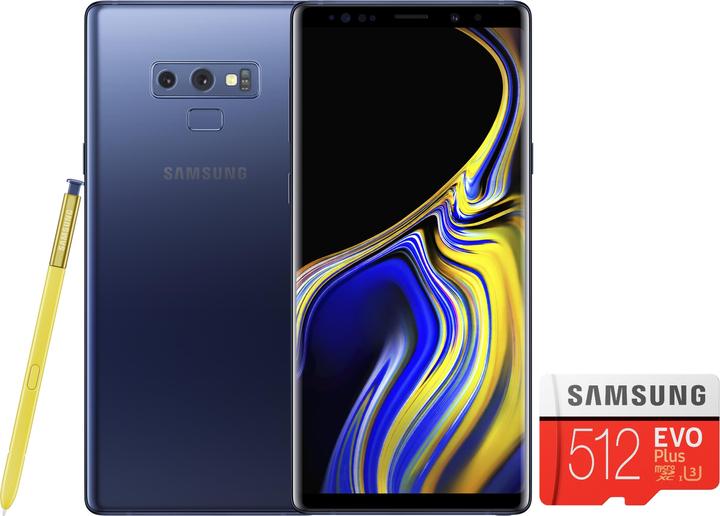 Produktbild Samsung Galaxy Note9 + Speicherkarte