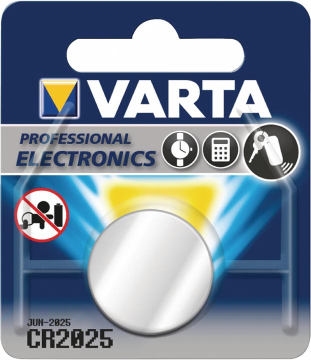 Actual product image Varta Electronics CR2025 (1 pcs., CR2025, 157 mAh)