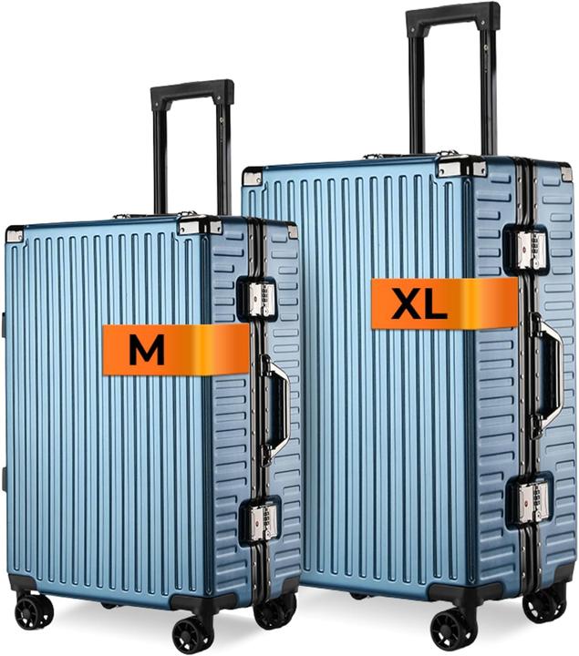 Actual product image Int'x 2-teiliges Hartschalenkofferset mit TSA-Schloss (91 l, Hand luggage (up to 50 litres), L (90 - 115l))