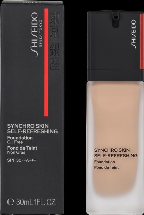 Actual product image Shiseido Synchro Skin Self-Refreshing - Foundation SPF 30 Linen 220 (220 lines)