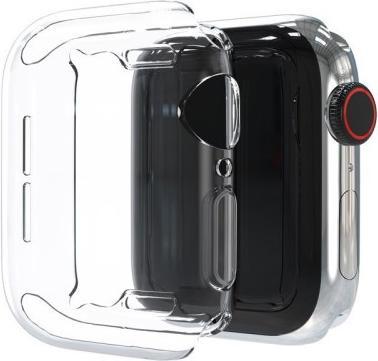 Produktbild Cover-Discount Apple Watch 45mm - Gummi Schutz Case transparent