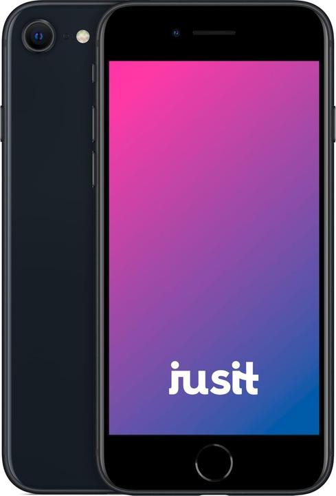 Actual product image jusit iPhone SE 2022 (128 GB, Black, 4.70", 12 Mpx, A / Like new)