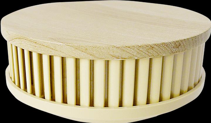 Actual product image Pyrexx PX-1 Smoke detector V3-Q Light wood look