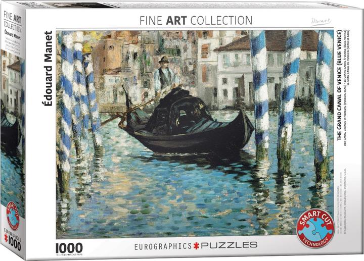 Produktbild Eurographics Der Canal Grande in Venedig von Manet (1000 Teile)