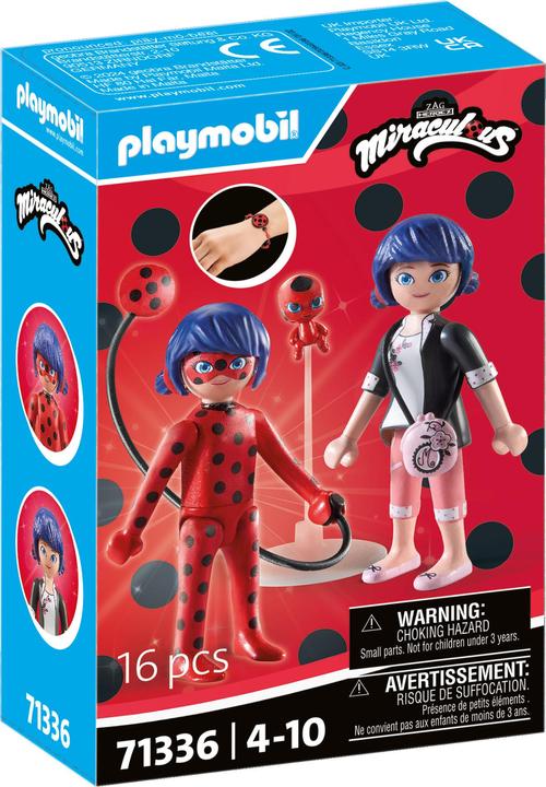 Playmobil Marinette & Ladybug (71336, Playmobil Miraculous)
