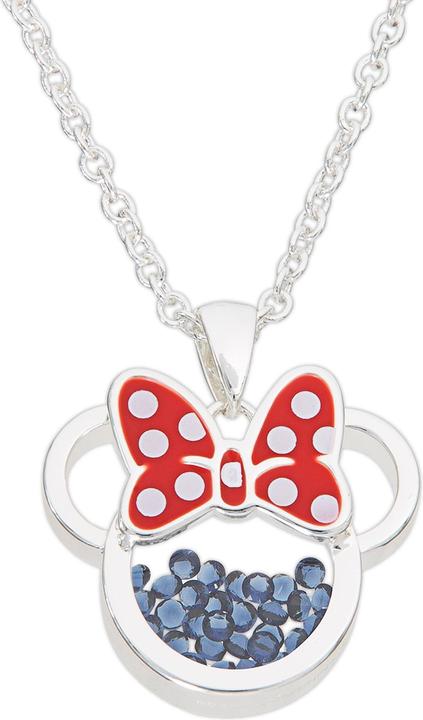 NoName MINNIE - Collier Anniversaire en Laiton Plaqué Argent - Septembre (Sterling Silber)