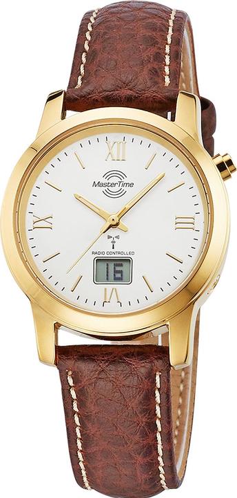 Immagine prodotto Master Time MTLA-10299-13L Funk Serie Basic Donna 34mm 3ATM (Orologio radiocontrollato, Orologio da polso analogico, Orologio digitale, 34 mm)