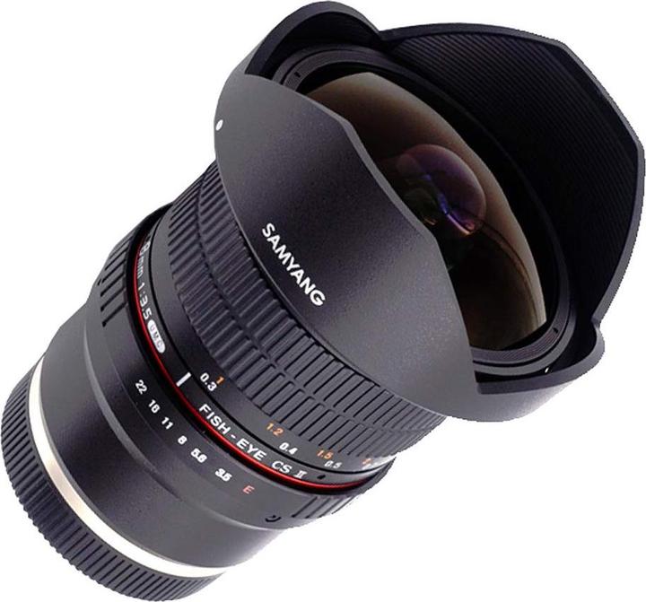 Produktbild Samyang 8mm f/3.5 Asph IF MC Fisheye CSII DH - Sony E (Sony E, APS-C / DX)