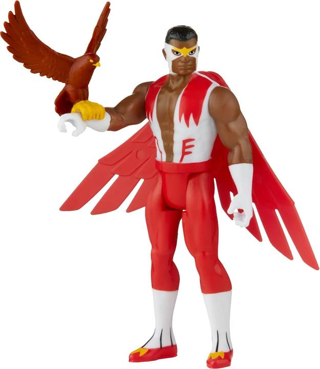 Actual product image Hasbro Marvel Legends Series 9.5 cm large Retro 375 Collection Marvel's Falcon action figure
