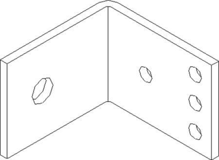 Actual product image Eaton Tabula beslag for beskyttelsesleder 220E4310