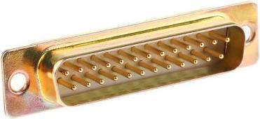 Produktbild Rs Pro Sub-D Steckverbinder B Stecker, 25-polig / Raster 2.77mm, Tafelmontage Lötanschluss