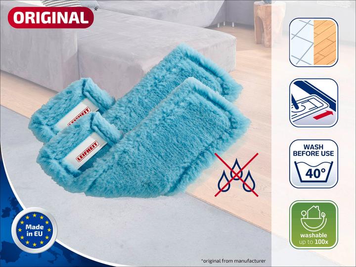 Produktbild Leifheit Wischbezug Profi XL static plus 2er (2 Stk.)