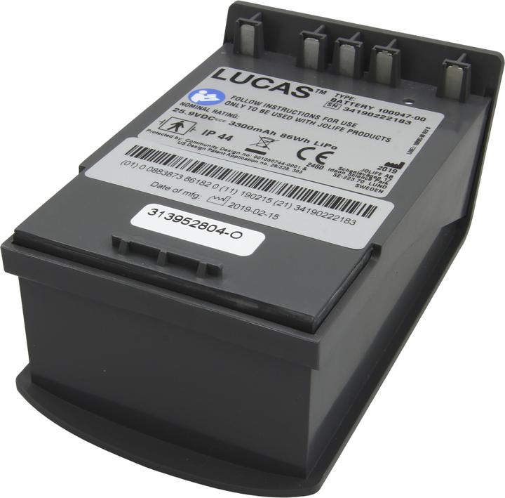 Actual product image AccuCell Battery Physio Control Lucas 3 - 11576-000080 (1 pcs., Device specific, 3300 mAh, Rechargeable battery)