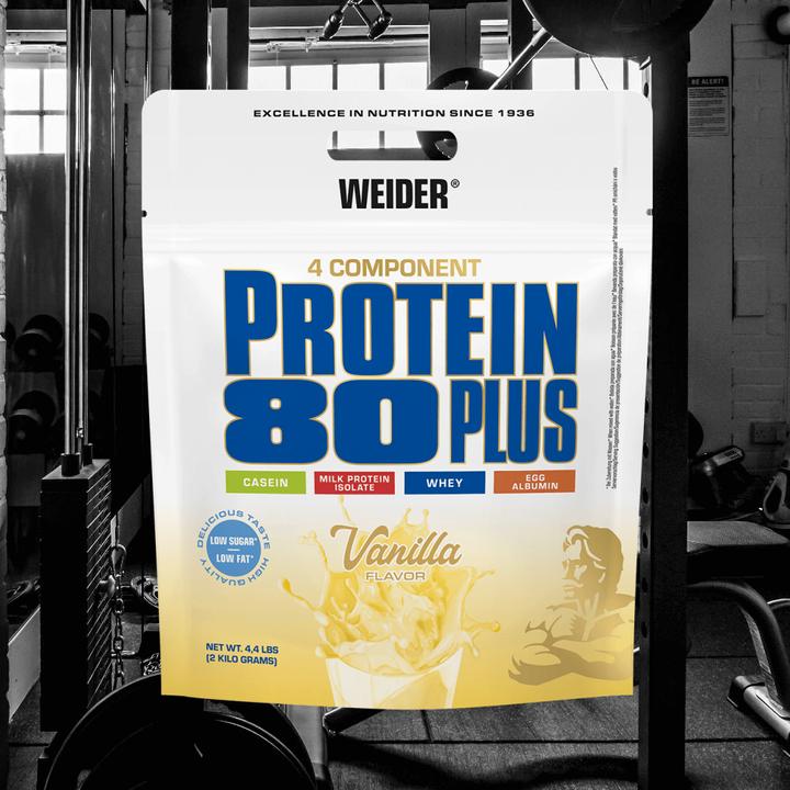 Actual product image Weider Protein 80 Plus (Vanilla, 1 pcs., 2000 g)