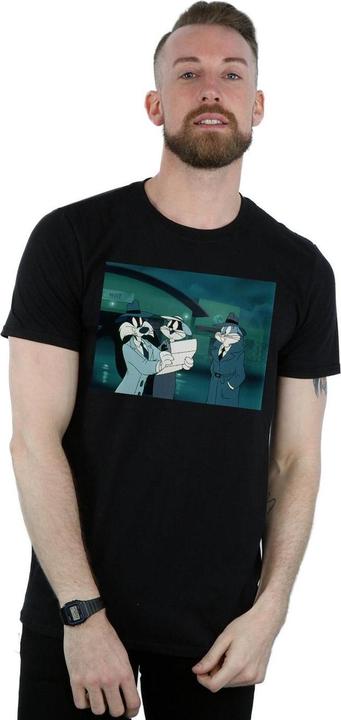 Immagine prodotto Looney Tunes Bugs Bunny Sylvester Letter Maglietta Uomo (3XL)