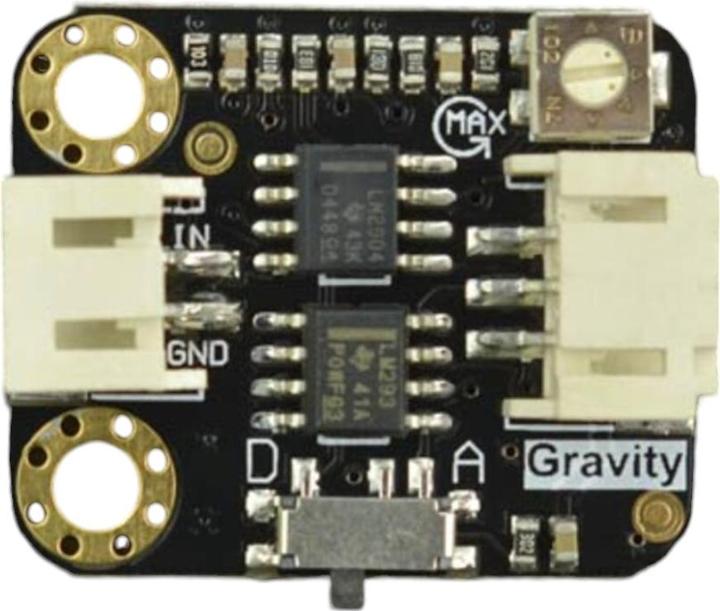 Actual product image DFRobot Gravity Flexible Piezo Film Vibration Sensor