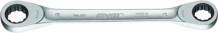 Gedore 4 R 10X11 Doppel-Ringratschenschlüssel 10x11 mm (11 mm, 10 mm)