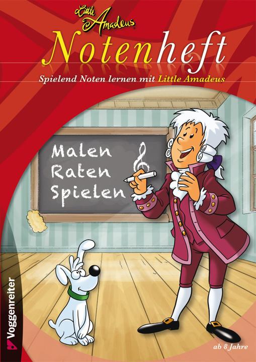 Actual product image Little Amadeus music book (Plain, Hardcover)