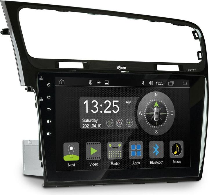 Produktbild Radical R-C12VW2 Android Autoradio für VW Golf 7 (Android Auto, Apple Carplay, MirrorLink)