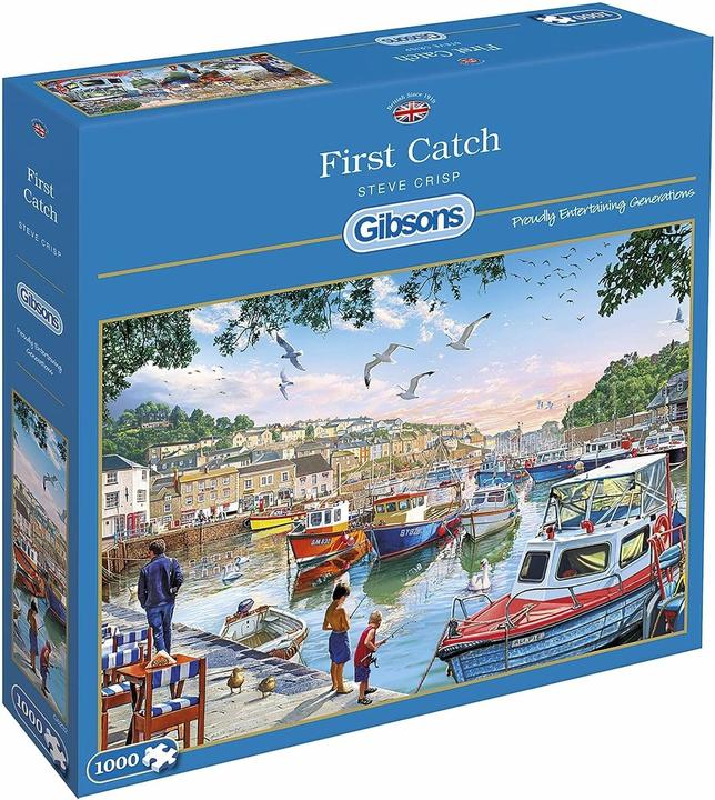 Produktbild Gibsons Puzzle First Catch 1000 Teile (1000 Teile)