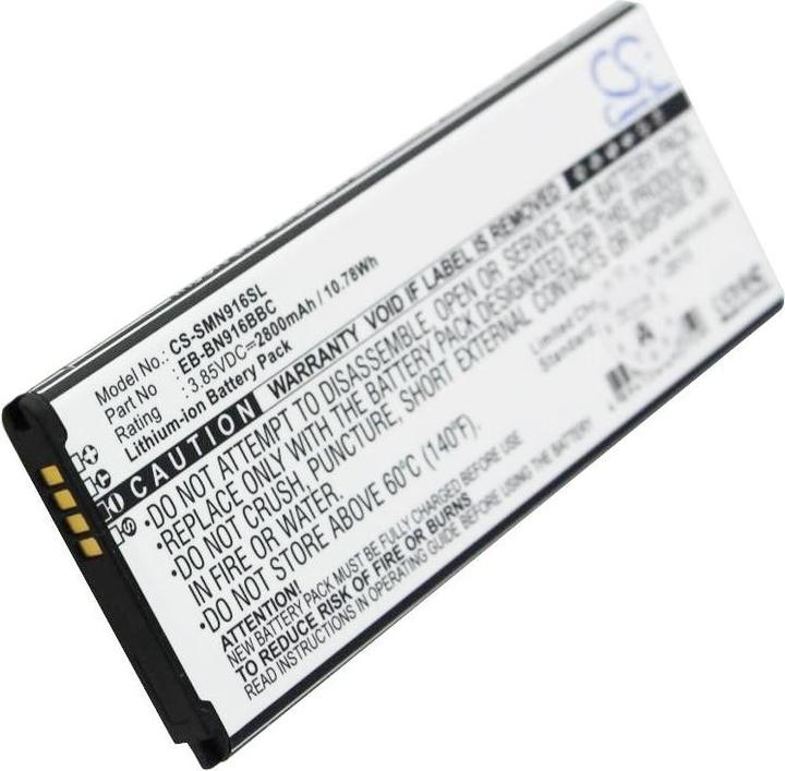 Actual product image CS Cameron Sino Akku Samsung SM-N910 Akku Galaxy Note 4