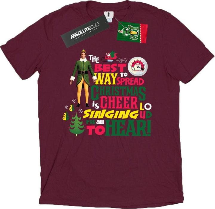 Produktbild Elf Christmas Cheer TShirt (S)