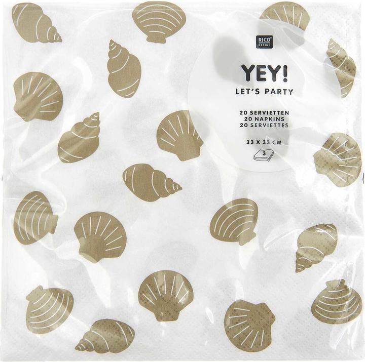Image du produit Rico Design Serviettes en papier (20 x, 33 x 33 cm)