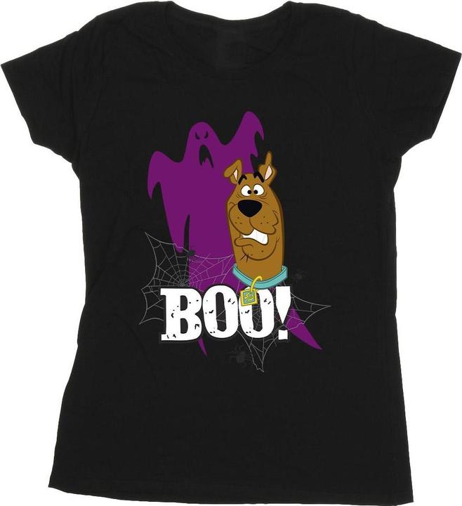 Actual product image Scooby Doo Womens/Ladies Boo Ghost Cotton T-Shirt (M)