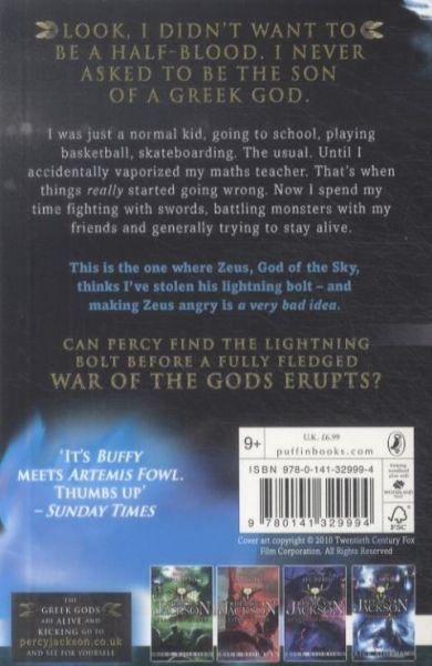 Immagine prodotto Percy Jackson e il ladro di fulmini. Film Tie-In (Inglese, Rick, Riordan, 2010)