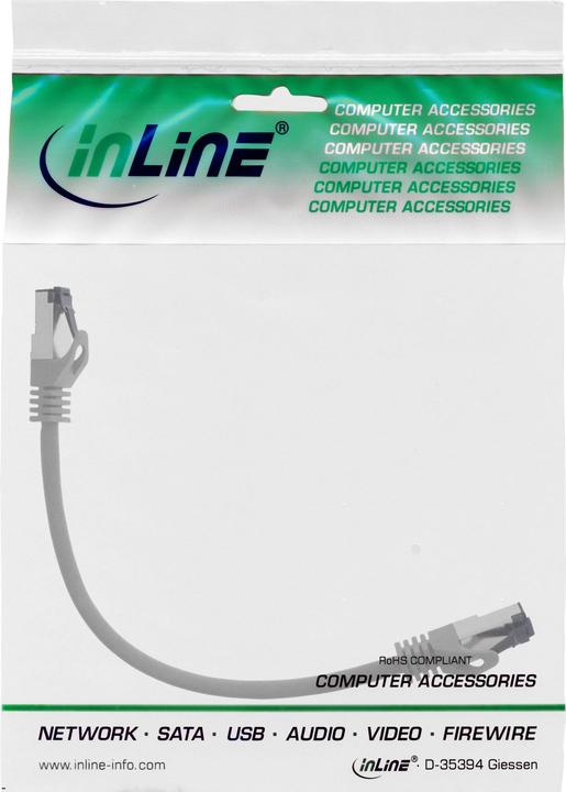 Actual product image InLine Patch cable (S/FTP, CAT8.1, 0.30 m)