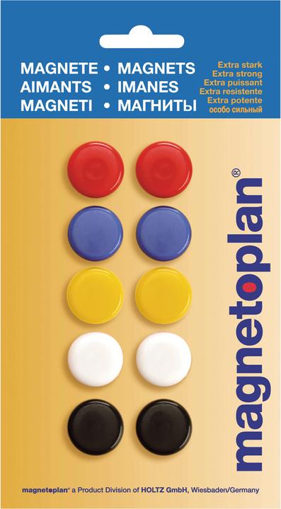 Actual product image Magnetoplan Signal magnets (10 x)
