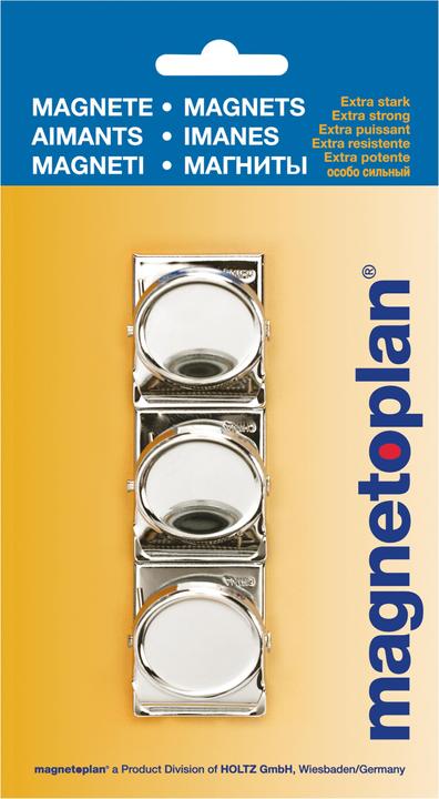 Produktbild Magnetoplan Klippmagnet (3 x)