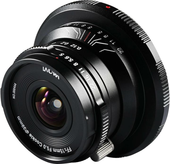 Productafbeelding Laowa 15mm f/5 Cookie FF â Zwart Nikon Z (Automatisch diafragma) (Nikon Z, Volledig formaat)