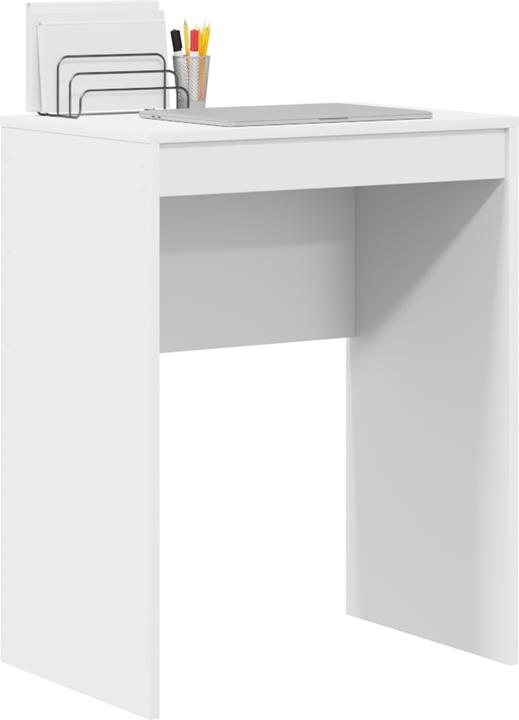 Image du produit VidaXL Bureau minimaliste blanc panneau de particules 60 x 40 x 76 cm (60 x 40 x 76 cm)