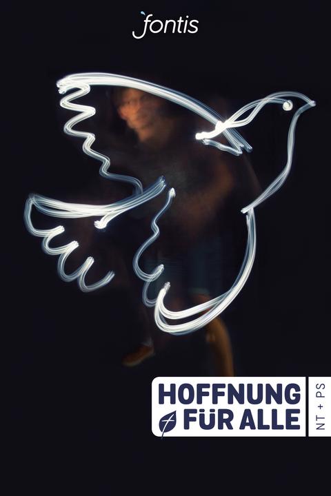 Actual product image Hope for All. New Testament + Psalms - "Lightbird Edition". (German, Inc. biblica, 2015)