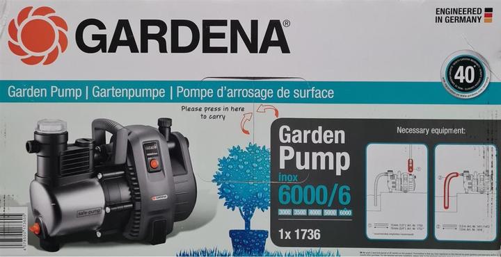 Produktbild Gardena 1736-20 Premium Gartenpumpe 6000/6 inox (Gartenpumpe)