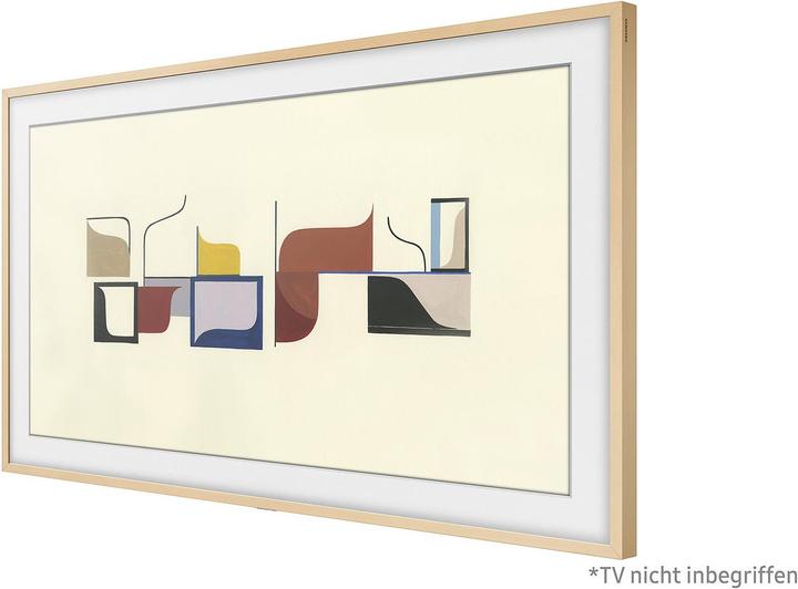 Immagine prodotto Samsung Telaio per Frame TV 65", Beige (Legno Chiaro) Alluminio e Legno (Vari)