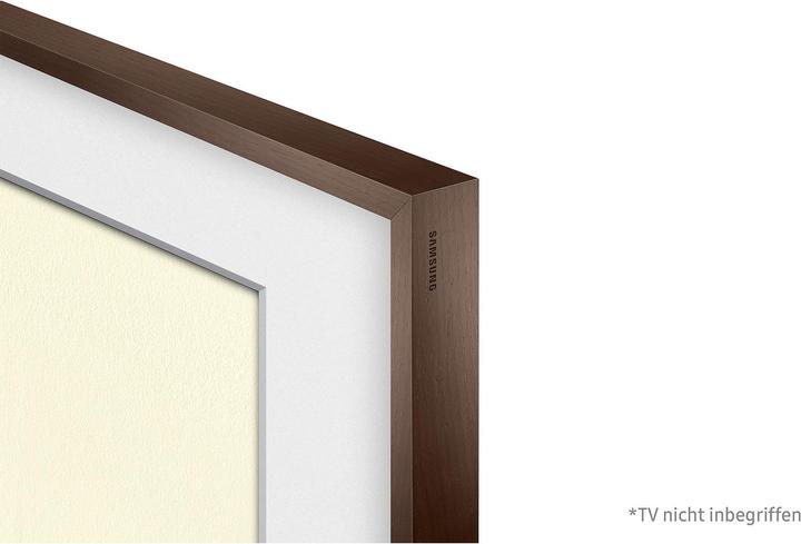 Image du produit Samsung Cadre pour TV The Frame 65", noyer (bois foncé), aluminium et bois (Divers)