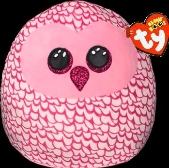 Produktbild Ty Squish a Boo Pinky Owl 20cm (20 cm)