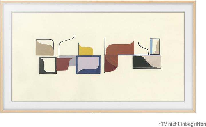 Image du produit Samsung Cadre pour Frame TV 43", Beige (bois clair) Aluminium et bois (Divers)