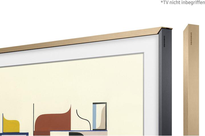 Image du produit Samsung Cadre pour Frame TV 43", Beige (bois clair) Aluminium et bois (Divers)